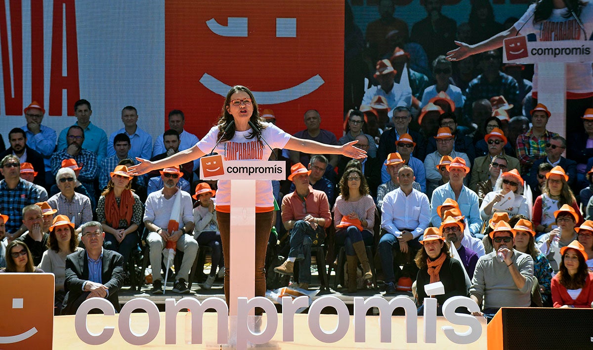 Compromís ha celebrat aquest dissabte el seu acte central de campanya. / DANIEL-GARCÍA SALA