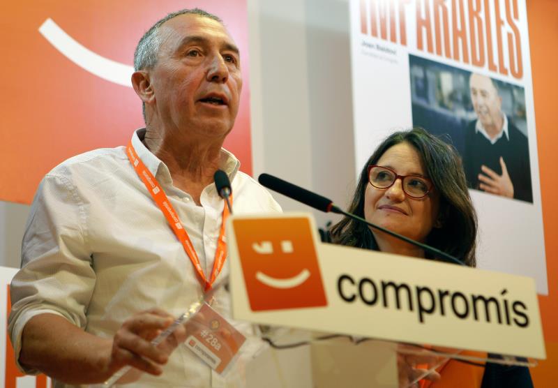 Baldoví ha agraït la confiança dels votants que han donat suport a la coalició. / EFE