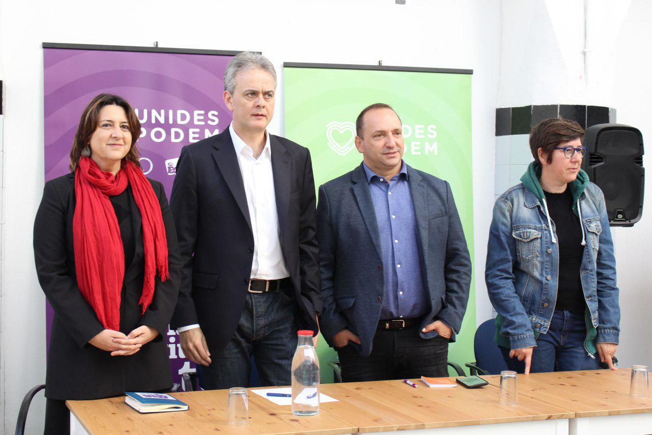 Pérez Garijo celebra que 'quan dos treballen bé, no sumen, sinó que multipliquen', destaca sobre l'entesa entre les dues formacions polítiques. UP-EUPV