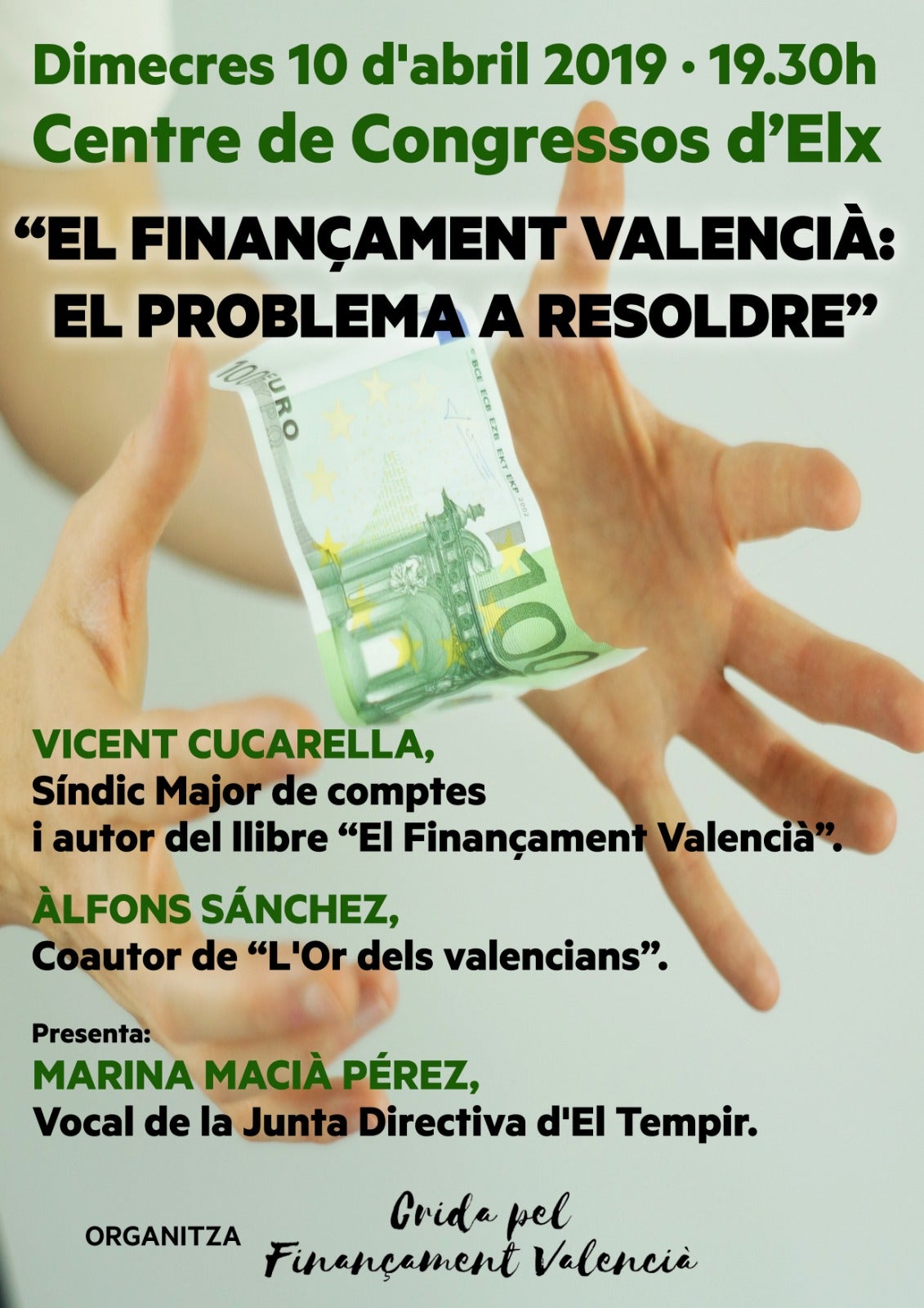 El finançament valencià, el problema a resoldre