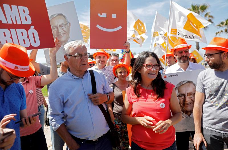 Joan Ribó ha recordat que a principis del 2020 s'obrirà l'antiga Estació Marítima, un espai destinat a la innovació. / EFE 