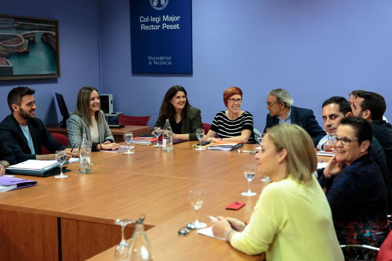 Els negociadors del Botànic tornaran a reunir-se el dimecres 5 de juny per a tancar l'estructura del nou Consell. / EFE
