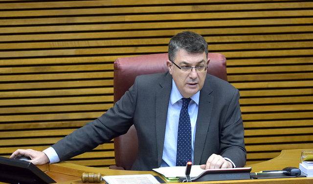 El PSPV, Compromís i Unides Podem-Esquerra Unida han pactat en la primera reunió del Botànic 2.0 la composició de la Mesa de les Corts, que es constituirà aquest dijous. Imatge d'arxiu.