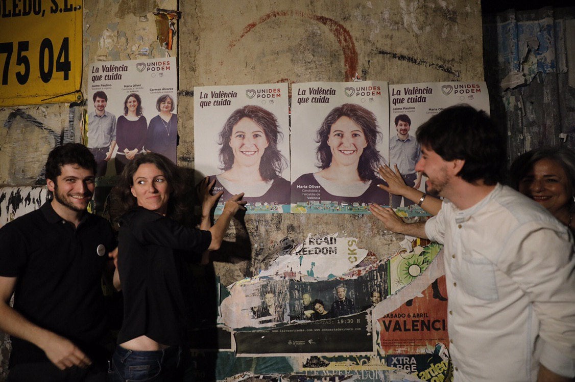 Unides Podem-EUPV engega la campanya amb l'objectiu de 'convéncer' l'electorat que és la millor opció. / UNIDES PODEM-EUPV 