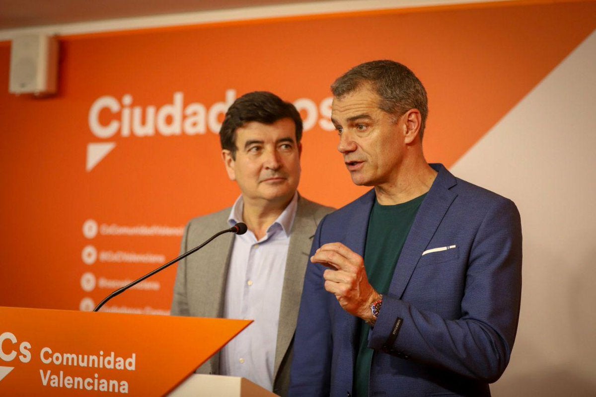 Cantó valora positivament que Cs haja passat dels 222 regidors aconseguits el 2015 als 313 obtinguts el 2019. / CIUTADANS