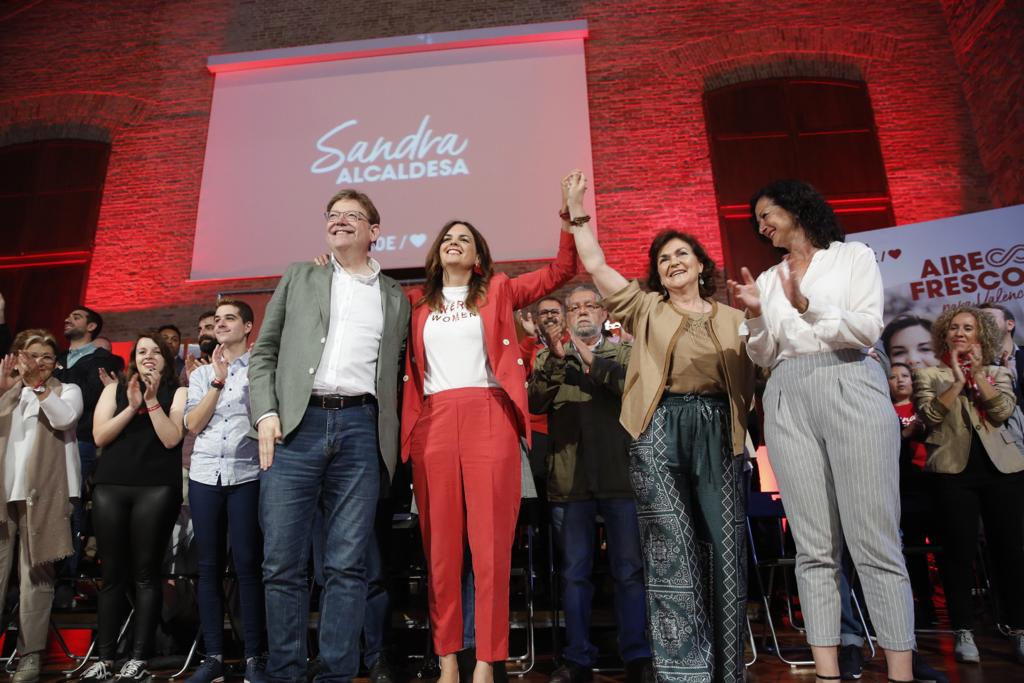 Gómez lamenta que la 'resta de partits' hagen fet una campanya 'contra' els socialistes. / PSPV