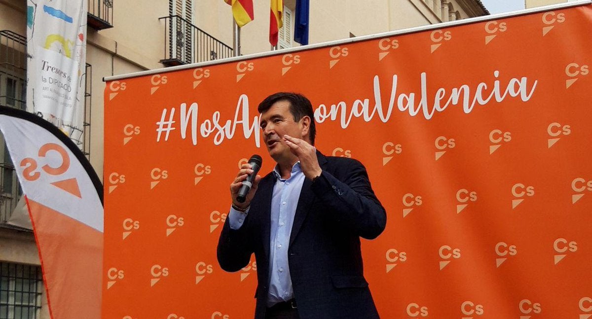 Giner diu en la cloenda de campanya que 'la millor forma de ser valencià és ser espanyol' / CIUTADANS