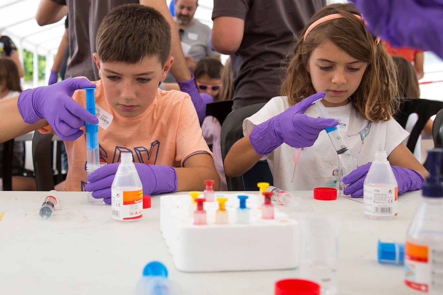 Expociència és la jornada de portes obertes del Parc Científic, l'ecosistema d'Innovació de la Universitat de València. Imatge d'arxiu. / UNIVERSITAT DE VALÈNCIA