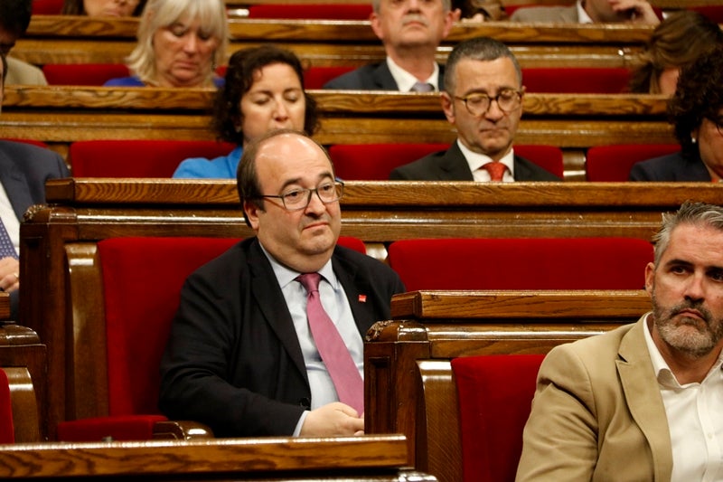 Iceta aspira a substituir l'expresident català Montilla com a representant del Parlament català al Senat. / ACN