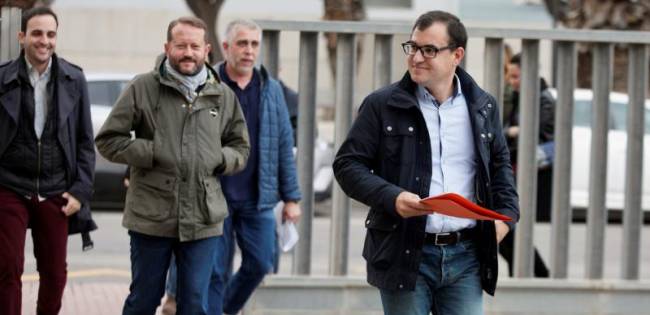La formació taronja va imposar una llista diferent a la que el candidat Jesús Merino havia confeccionat. / EFE