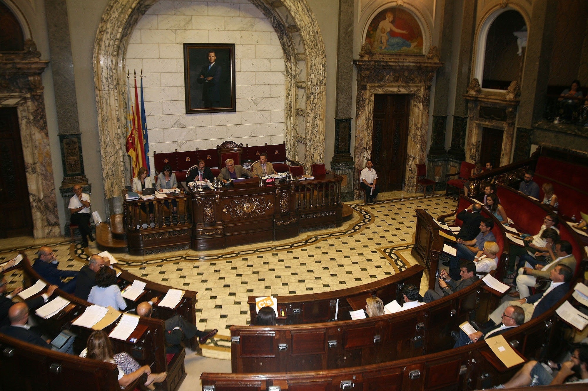 L'hemicicle comptarà amb cinc partits en la pròxima legislatura. / EUROPA PRESS