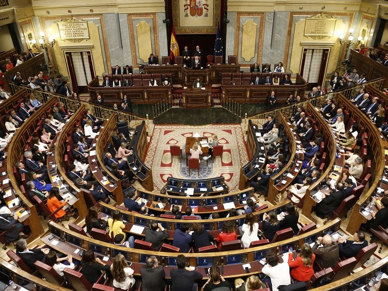 Els parlamentaris han de fer obligats una declaració d'activitats i una de béns quan s'acrediten al Congrés. / CONGRESO