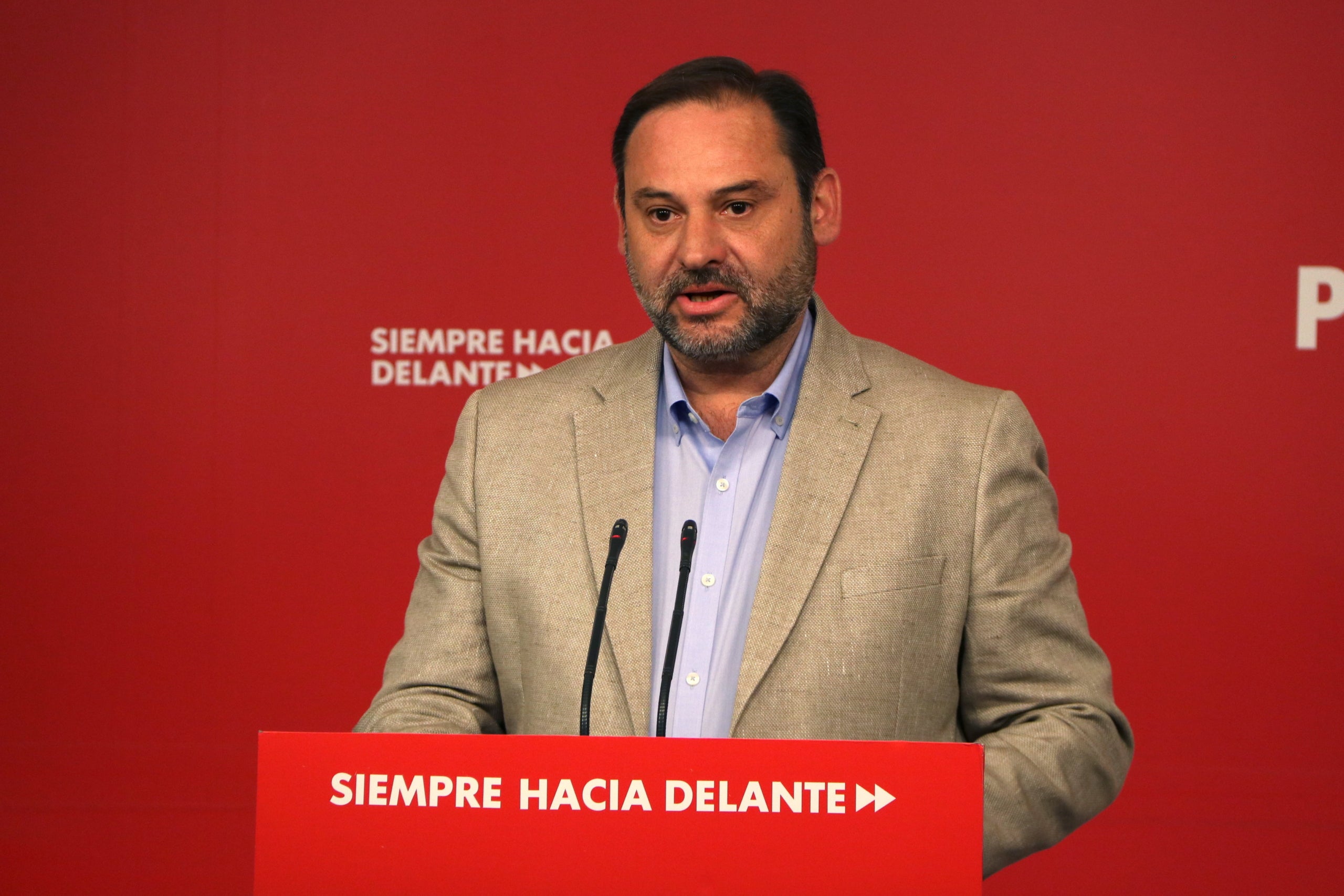 Ábalos ha declarat que té 'més acceptació' un govern espanyol del PSOE que no 'altres experiències que no sumen majoria absoluta' / ACN 