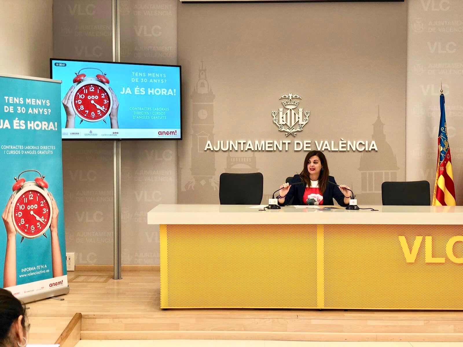 303 places aniran destinades al primer lloc de feina per a joves amb formació universitària i 356 per a joves sense formació acadèmica / TWITTER @VALENCIACTIVA_