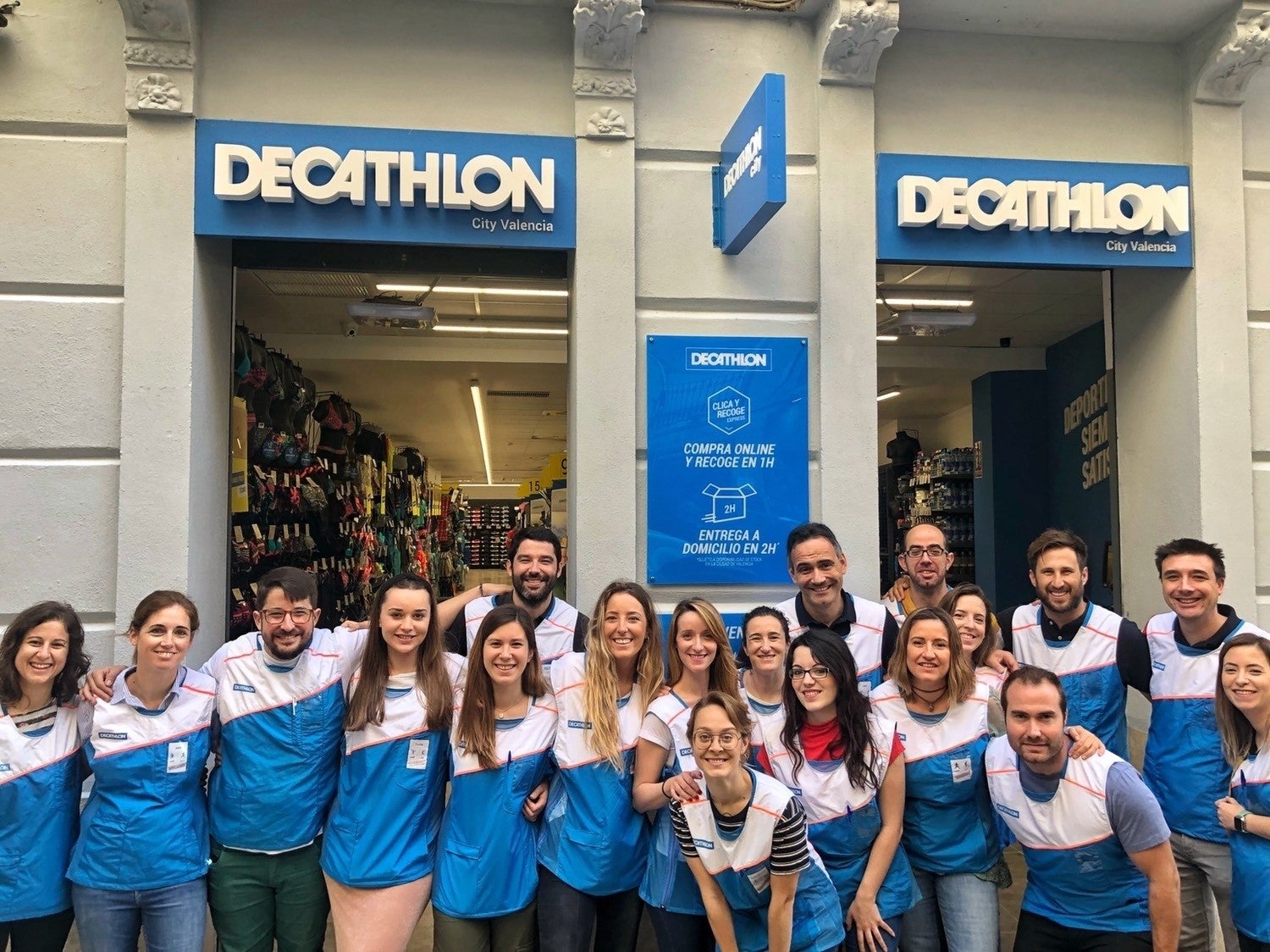 La botiga ofereix servei de comandes en línia. / DECATHLON