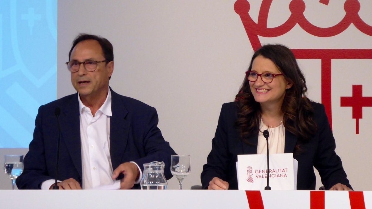 Soler ha desgranat els comptes del Consell en la roda de premsa de després del ple. / EUROPA PRESS