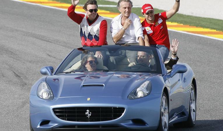 Camps va negociar amb Bernie Ecclestone la celebració del Gran Premi de Fórmula 1 a València. / REUTERS