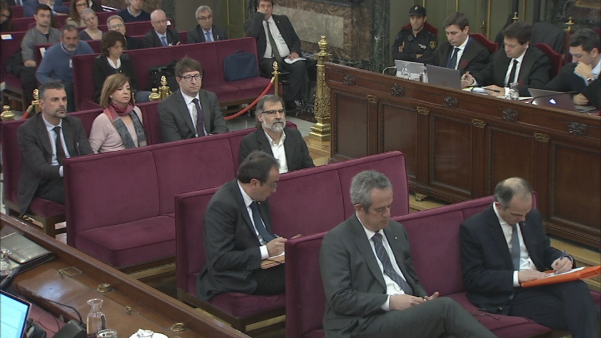 Està previst que dimecres els acusats utilitzen el seu dret a tindre l'última paraula. / ACN