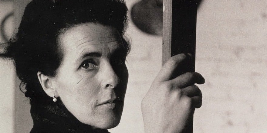Leonora Carrington, per Inge Morath (detall)