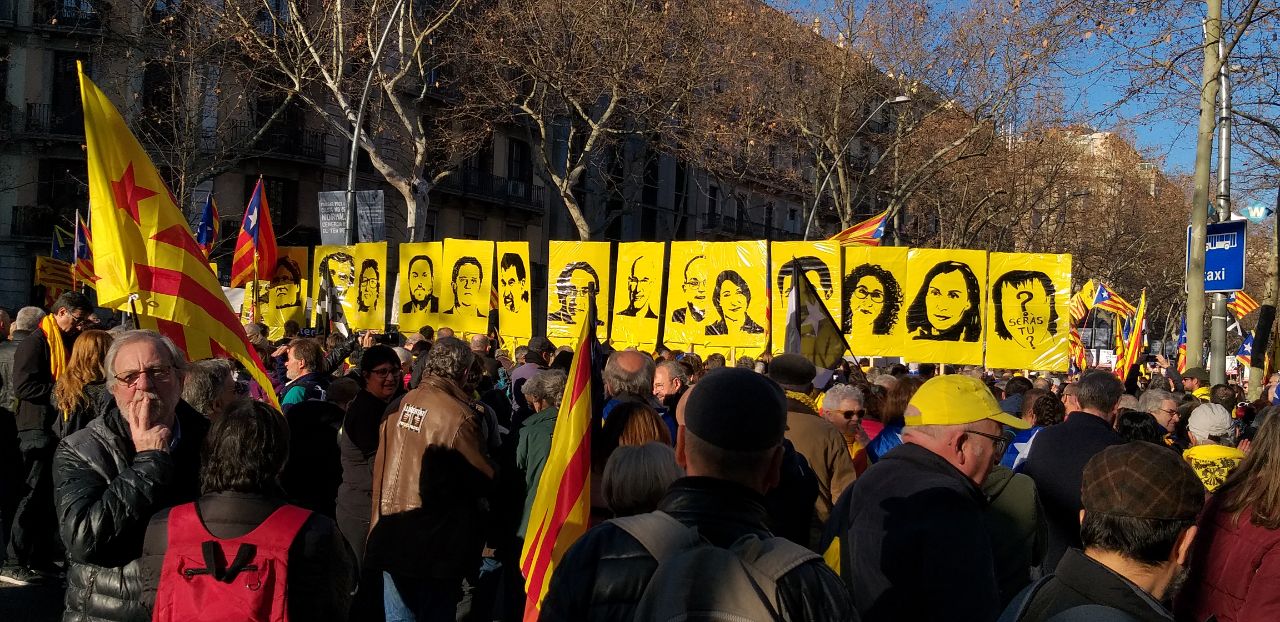El Grup de Treball de l'ONU contra les Detencions Arbitràries va reclamar en un informe la llibertat immediata d'Oriol Junqueras, Jordi Sànchez i Jordi Cuixart. / DLV