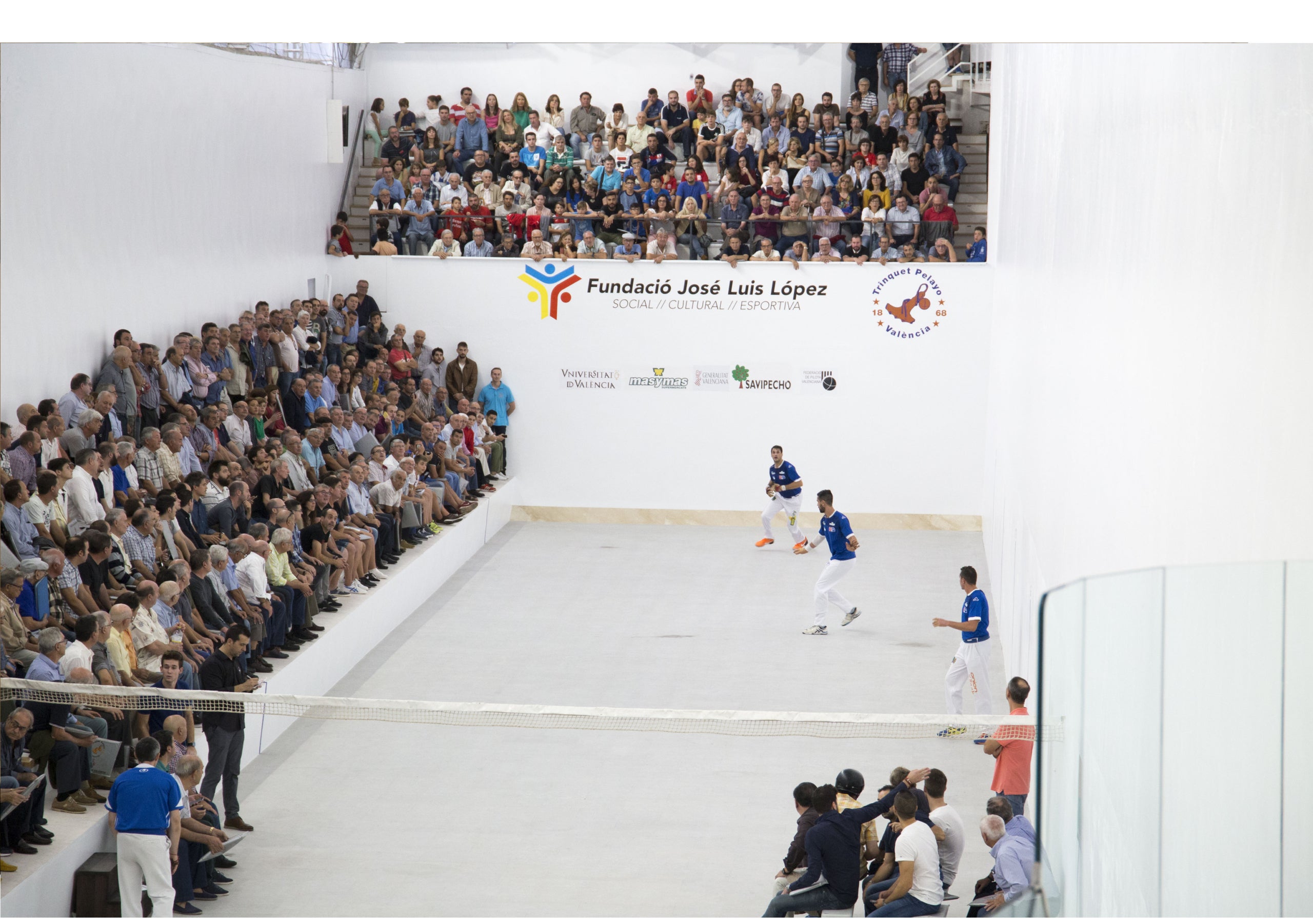 El club de pilota de Pelayo és dels pocs que queden a la ciutat. / PELAYO