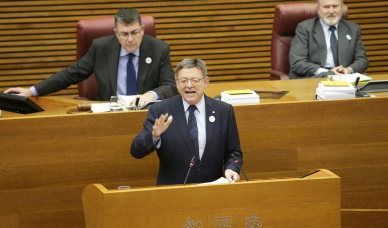 El candidat socialista a la Presidència de la Generalitat, Ximo Puig, serà l'únic aspirant a sotmetre's al debat d'investidura. / DIARI LA VEU