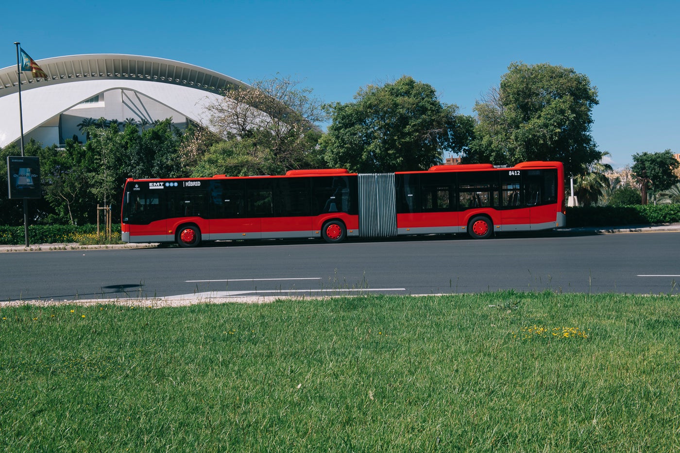 El 2015 es van posar en funcionament 126 autobusos. / AJUNTAMENT DE VALÈNCIA