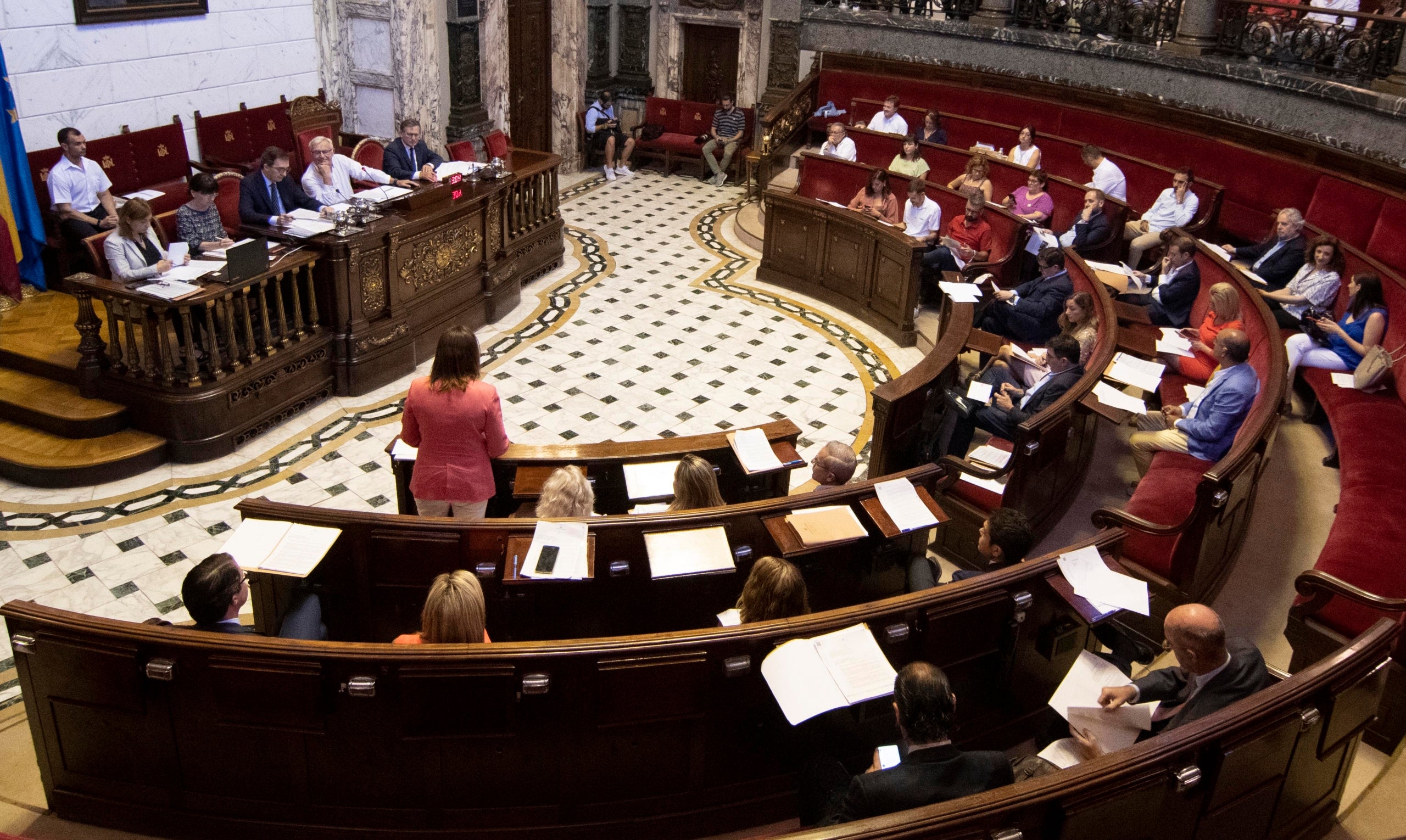 El PP i Ciutadans han presentat mocions per a instar l'equip de govern municipal a explicar quins seran els pròxims moviments al Palau de la Música. / AJUNTAMENT DE VALÈNCIA