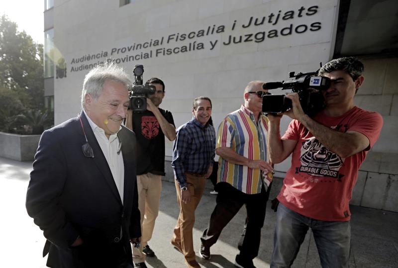 Alfonso Rus estava citat aquest dimecres a la Ciutat de la Justícia de València. En la fotografia, Rus en una imatge d'arxiu. / EFE