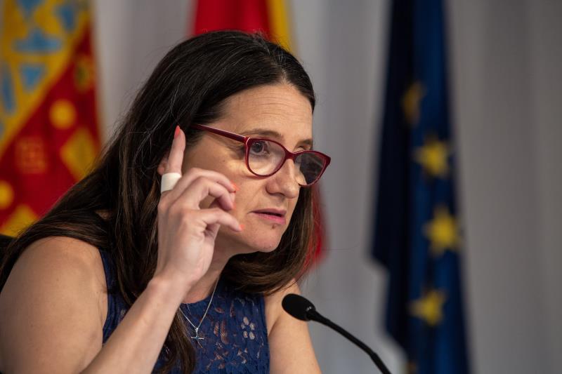 Oltra ha assenyalat que la falta d'acord és una mala notícia per als interessos valencians. / EFE