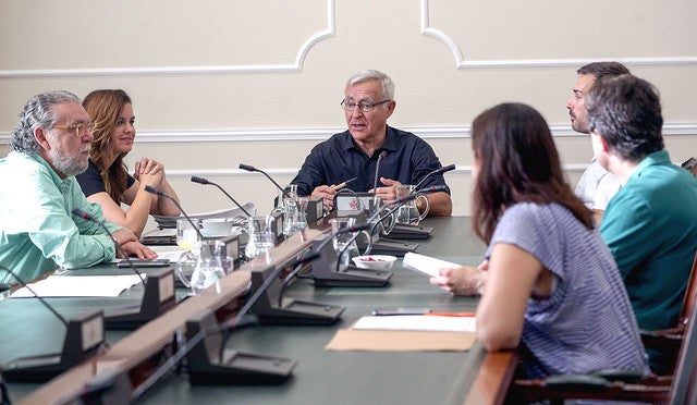 L'estructura de govern es tanca amb nou àrees repartides en proporció de vots entre Compromís i el PSPV. / AJUNTAMENT DE VALÈNCIA 