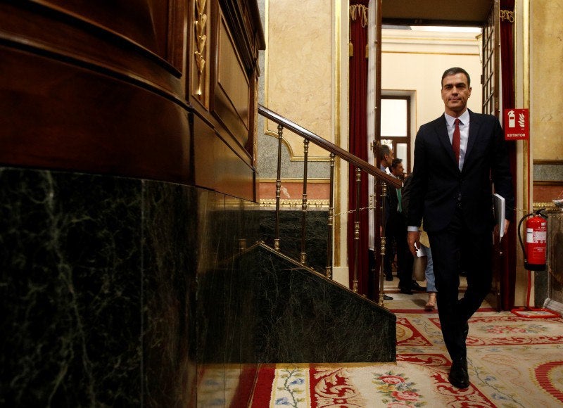 L'acord entre el PSOE i Unides Podem per a garantir la investidura encara no ha tingut lloc. / EUROPA PRESS