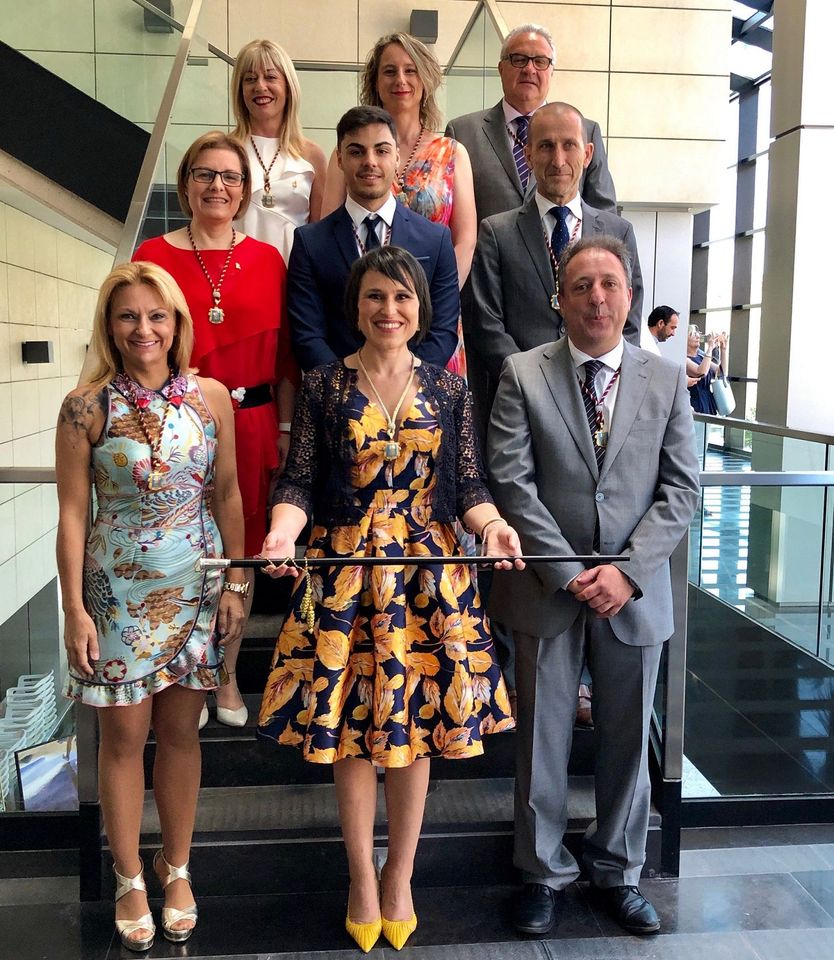 Galí governarà junt amb els dos regidors de Ciutadans. / AJUNTAMENT D'ALMASSORA 
