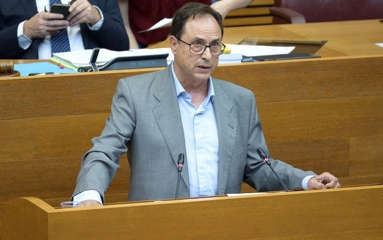 Soler confia que Sánchez siga investit durant el mes de juliol. / I.CABALLER, CORTS VALENCIANES