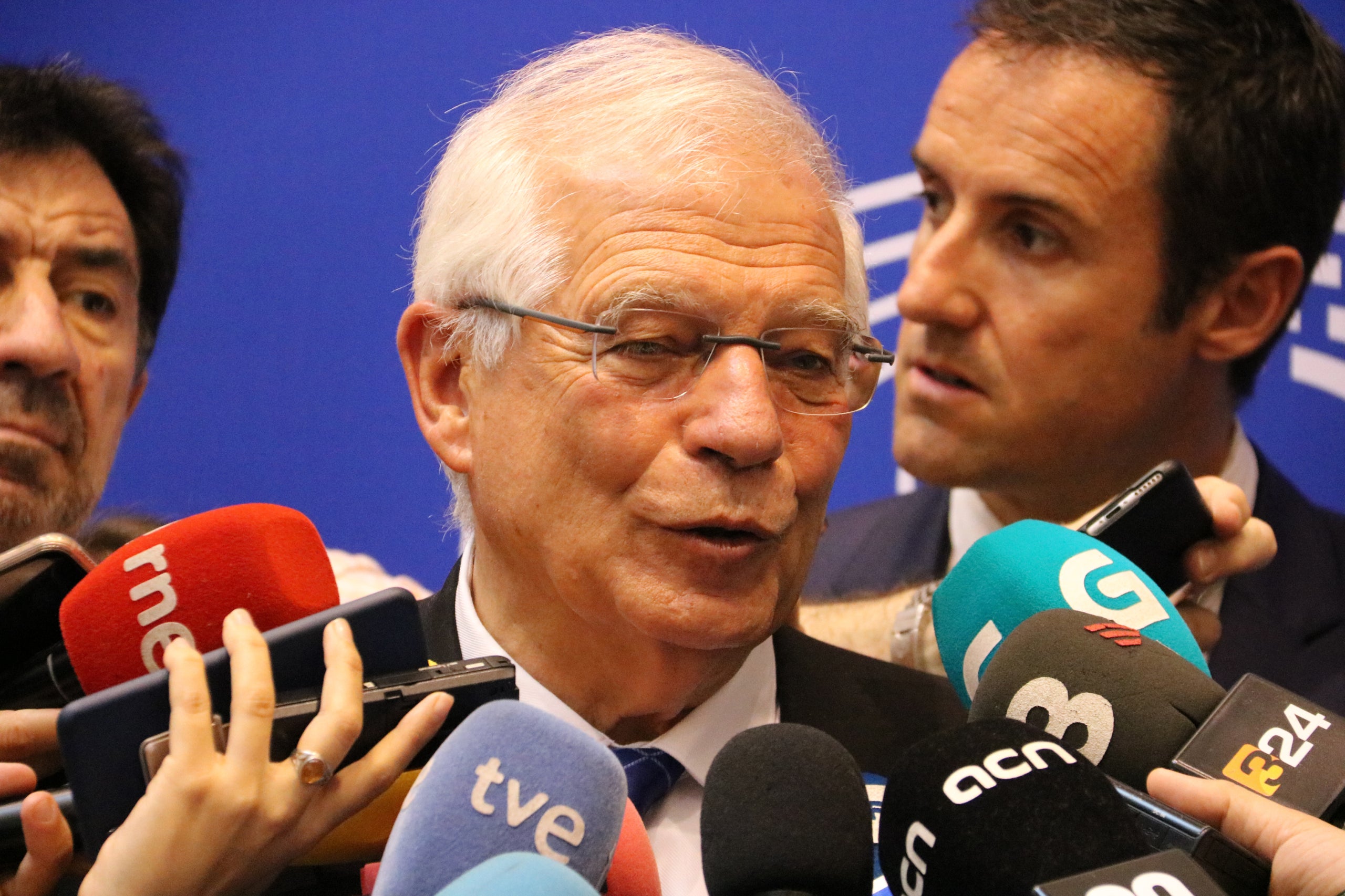 Borrell ocuparà un càrrec destacat a la Comissió Europea, ja que serà el pròxim cap de la diplomàcia. / NATÀLIA SEGURA, ACN
