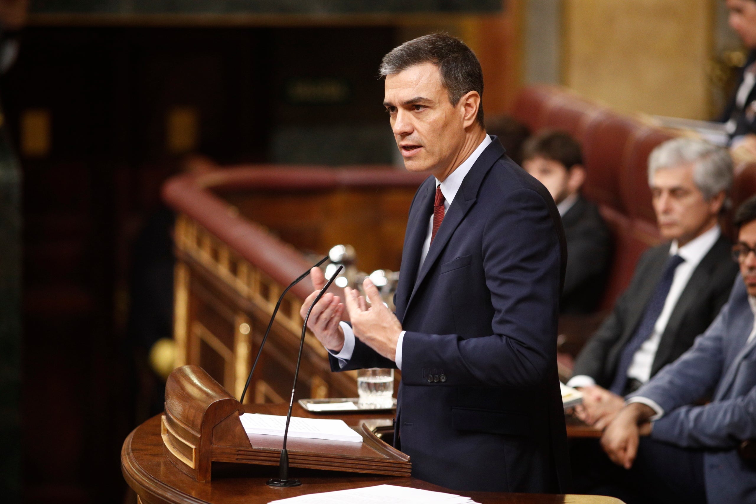 El discurs de Sánchez s'ha centrat en sis eixos. /EDUARDO PARRA, EUROPA PRESS