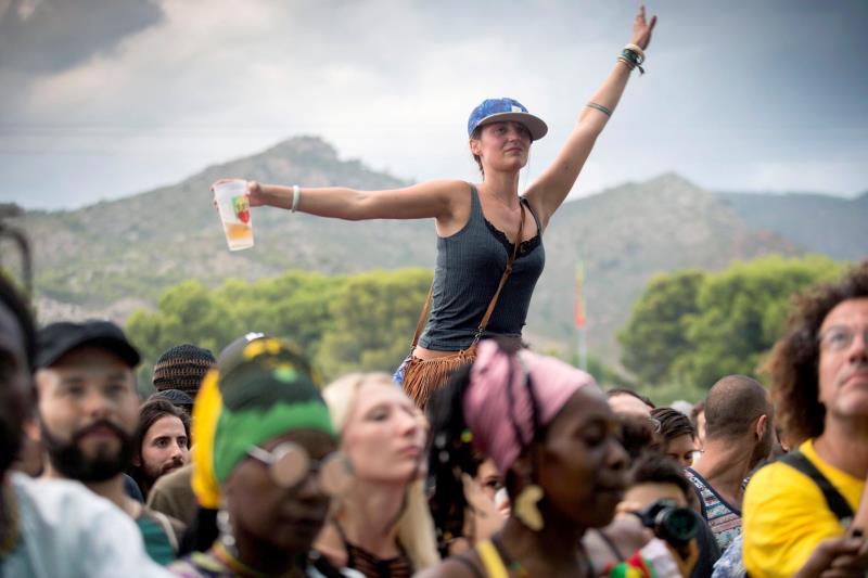 Enguany no hi haurà plàstic ni en el recinte de concerts del Rototom ni en la zona d'acampada. / EFE