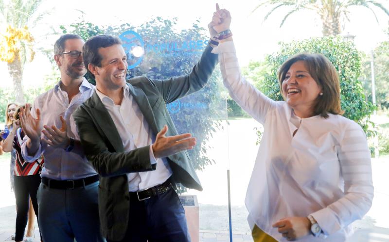 Casado acompanyarà els populars valencians en el començament del nou curs polític. / EFE 