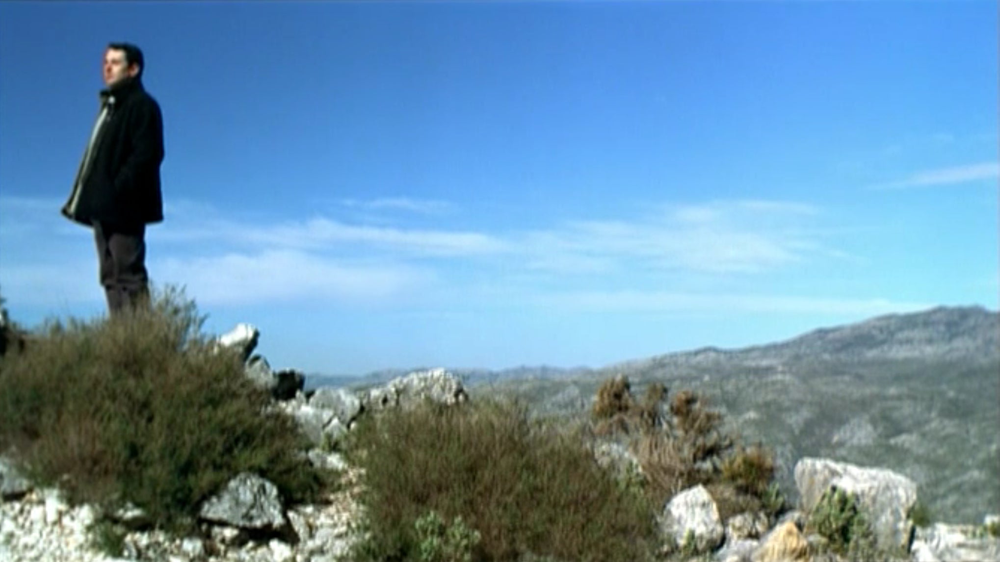 Escena de l’arribada de Pere Ponce a la Vall de la Gallinera.
