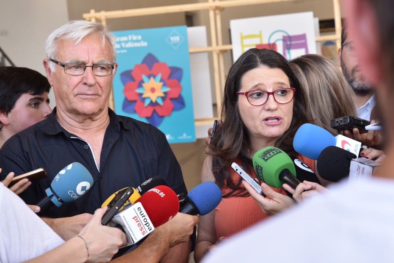 Oltra demana empatia als líders del PSOE i Podem per a aconseguir formar govern. / EUROPA PRESS