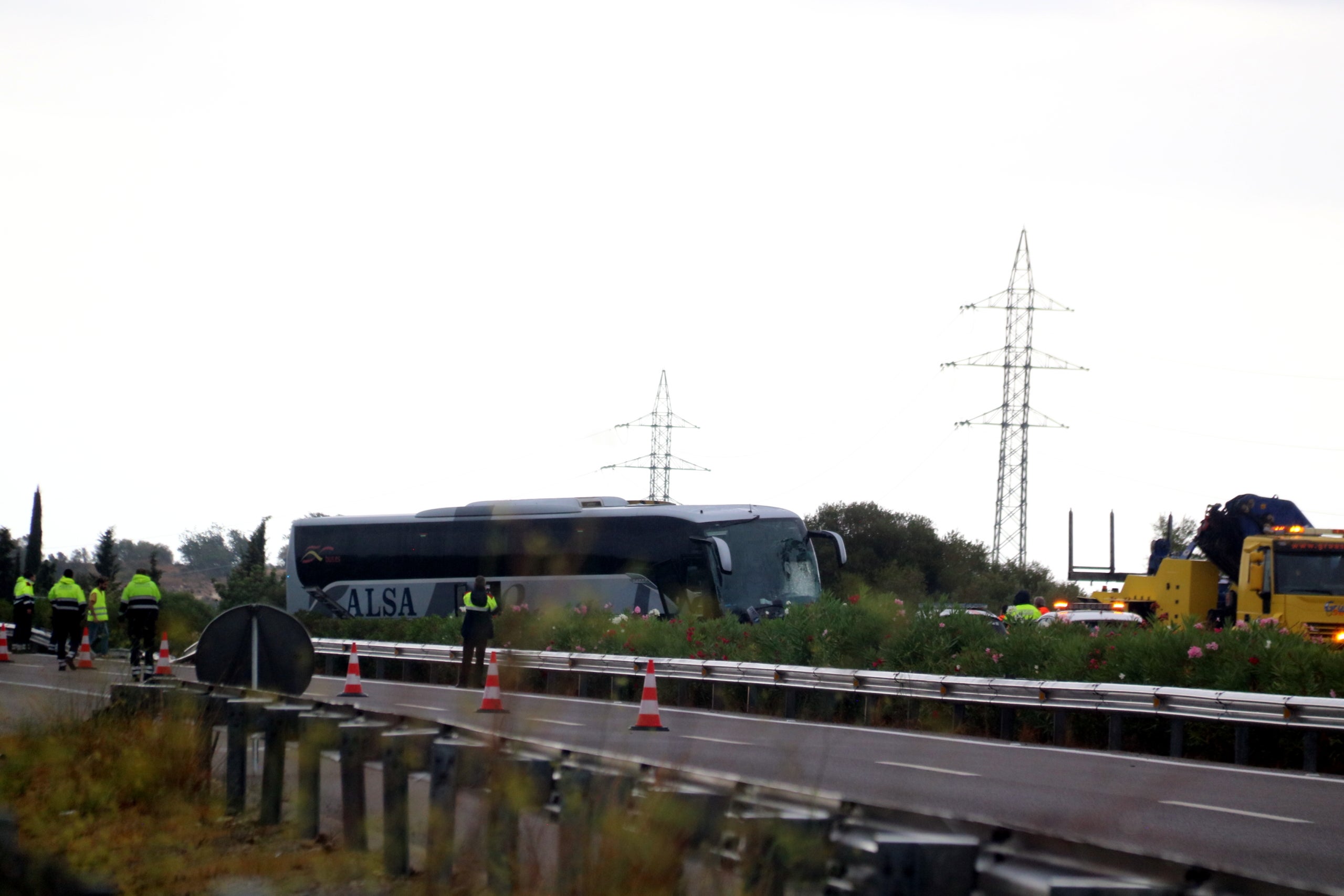  La circulació s'ha interromput en els dos sentits de la marxa en 25 quilòmetres de l'AP-7. / ACN