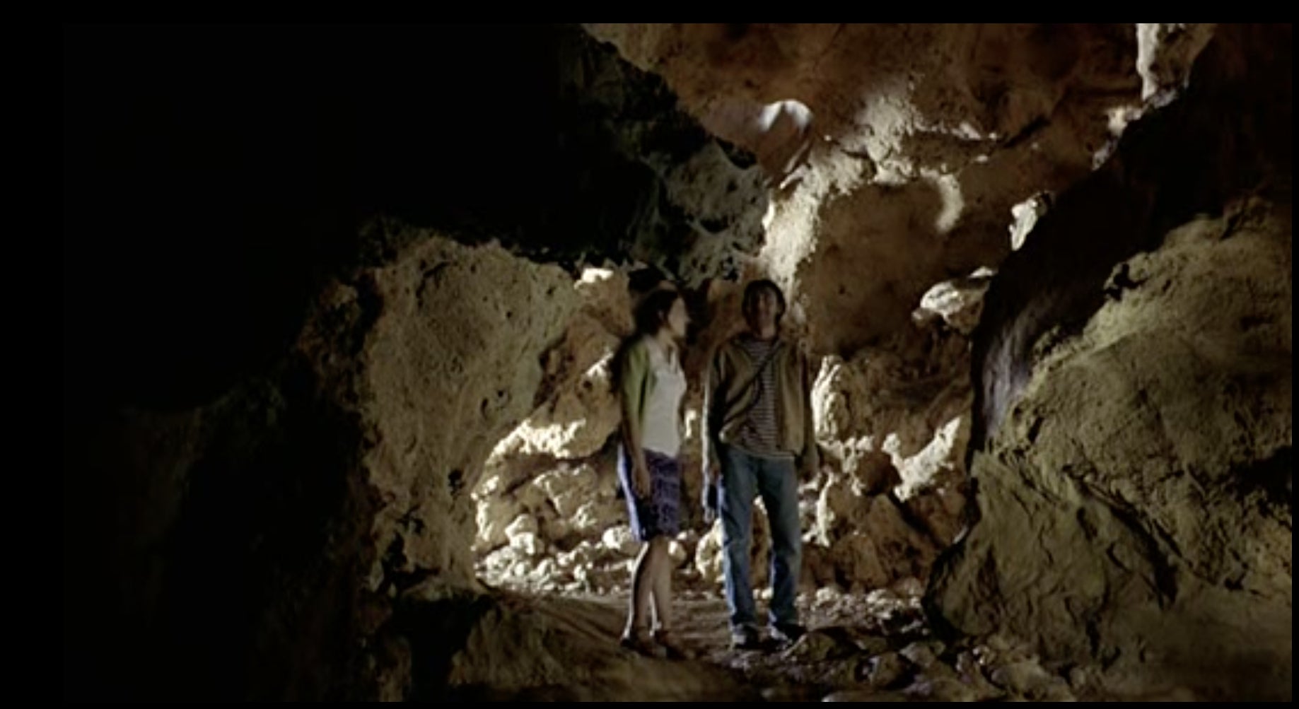 Escena de 'Son de Mar' de Bigas Luna rodada a la Cova Tallada.