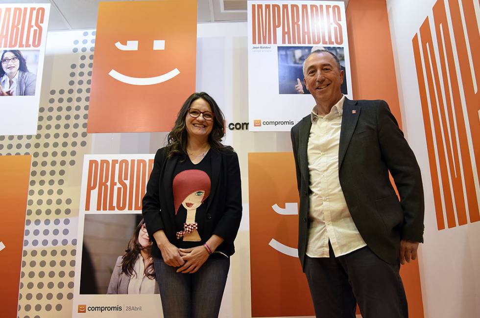 Com ve passant en les últimes conteses electorals, un pregunta comença a omplir els mitjans de comunicació valencians: amb qui anirà Compromís a les eleccions?. / DANIEL GARCÍA-SALA