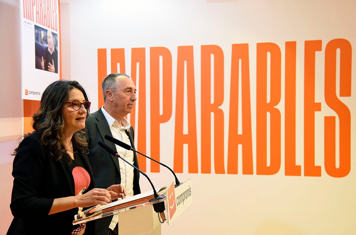 Mónica Oltra és partidària de fer pactes preelectorals per a sumar la força de diversos partits d'esquerra. / DANIEL GARCÍA-SALA