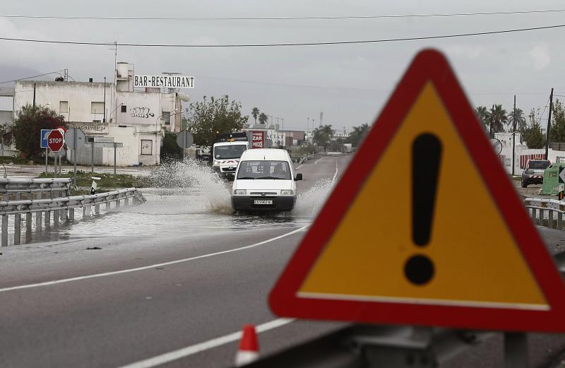El País Valencià continuarà aquest dissabte afectat per les pluges i les tempestes. / Imatge d'arxiu. EFE