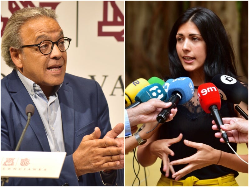 Tant Davó com Mata han criticat la decisió de Compromís per dividir l'esquerra. / DLV 