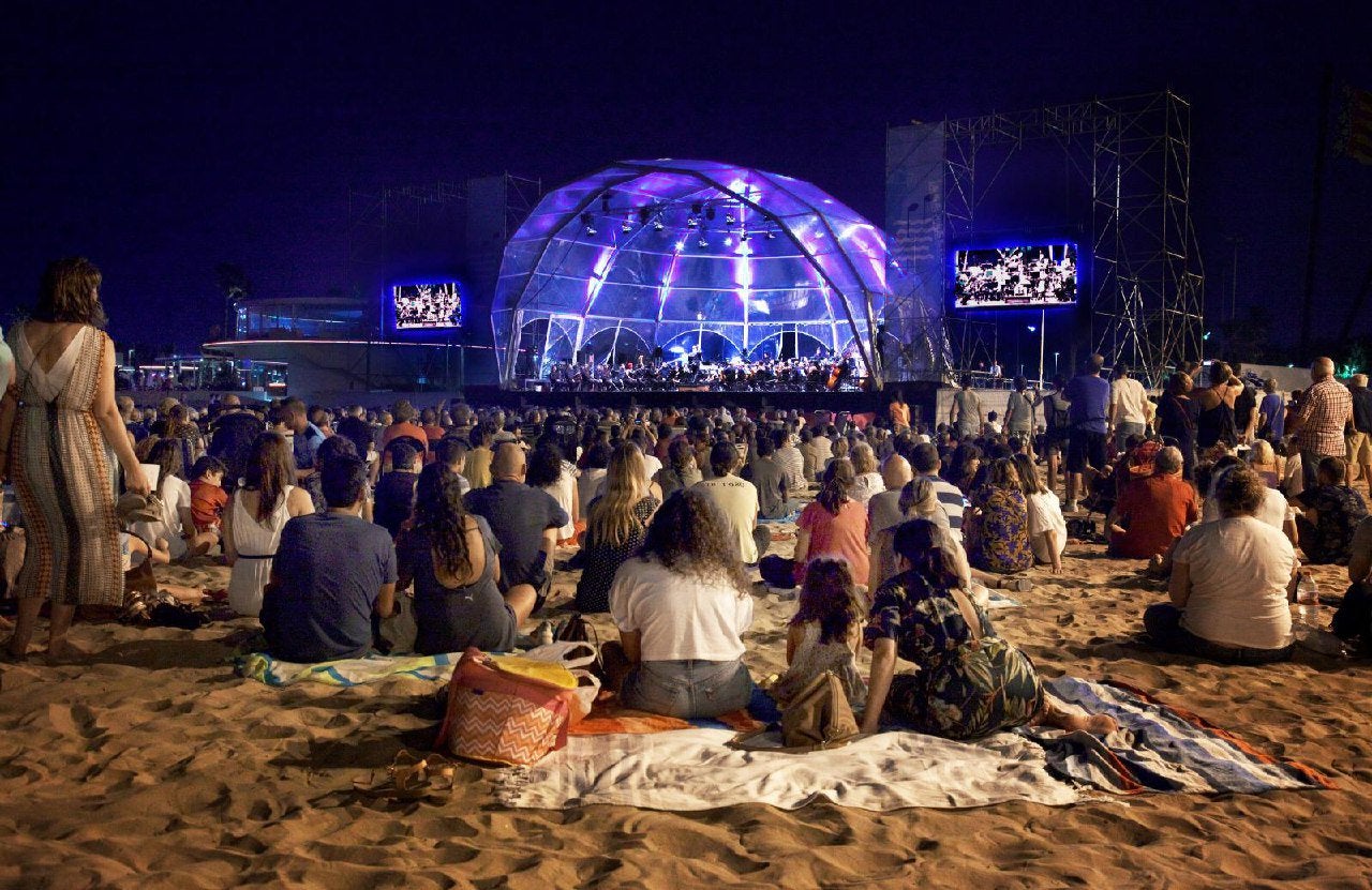 El concert tindrà lloc sobre un escenari de 300 metres quadrats. / AJUNTAMENT DE VALÈNCIA