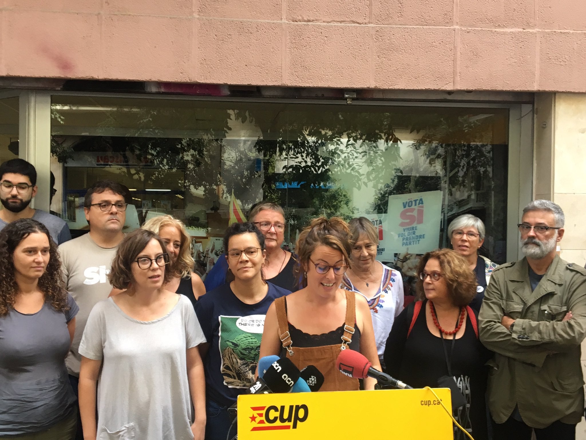 La formació ha avançat la decisió aquest dissabte. / CUP