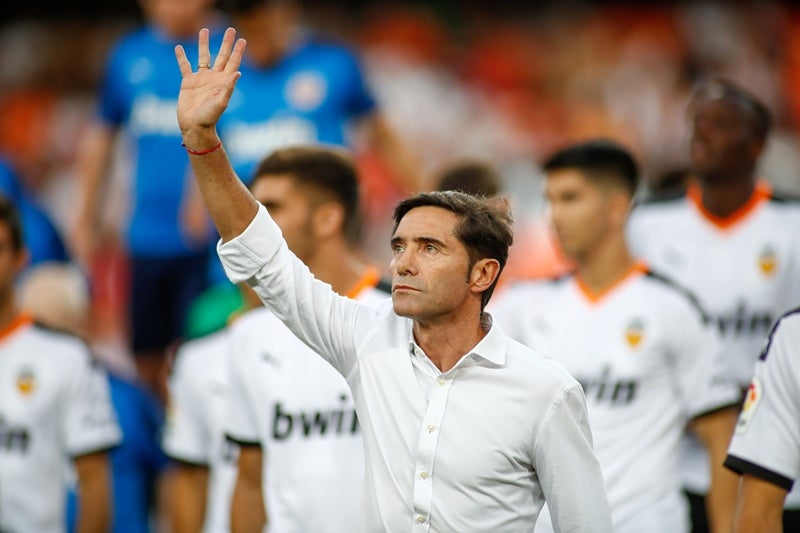 Marcelino ha mantingut una tibant relació amb el propietari del club de Mestalla. / EUROPA PRESS