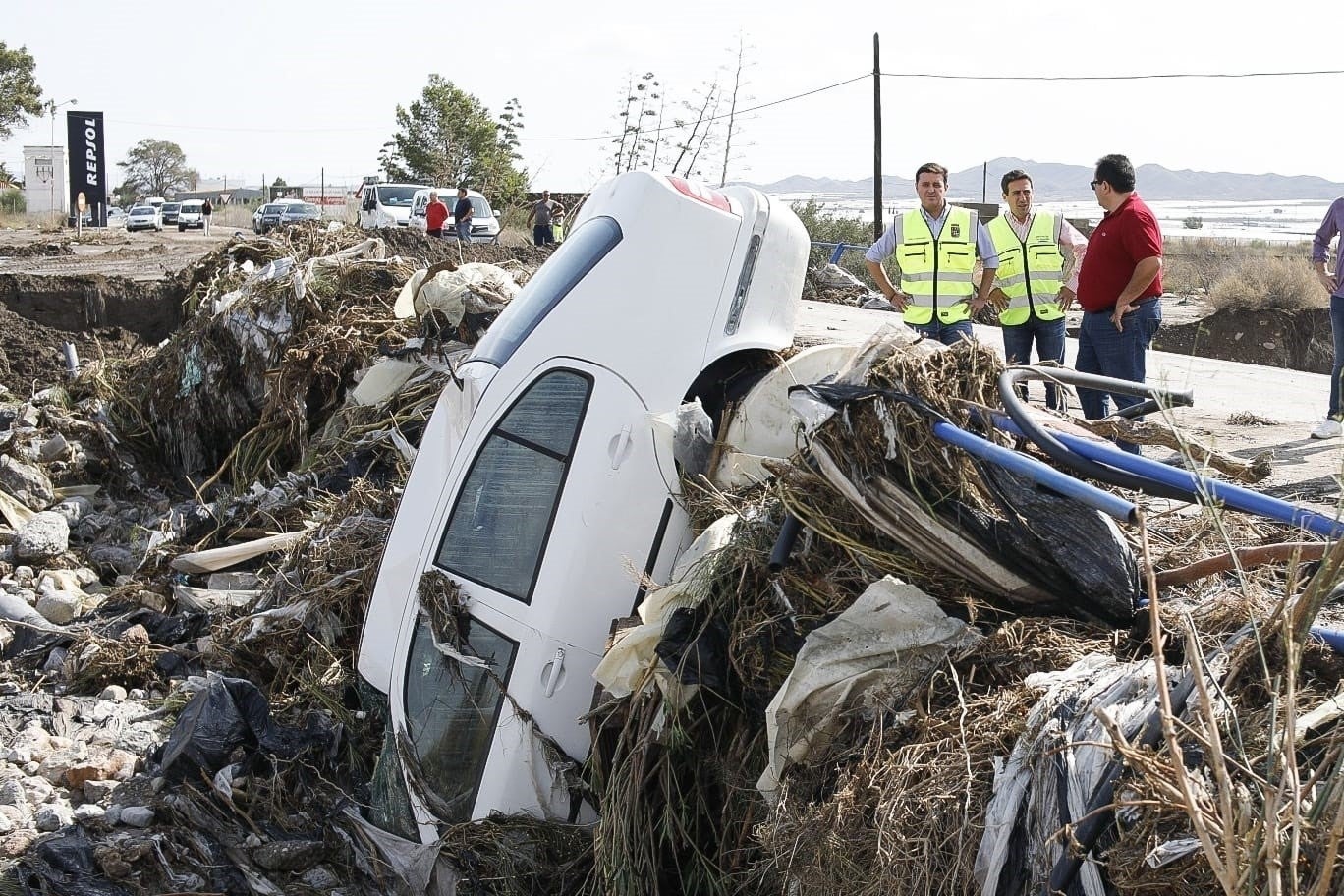 Fins al moment, aquest temporal ha provocat quatre morts, així com l'evacuació de 3.500 persones. / DIPUTACIÓ D'ALMERIA